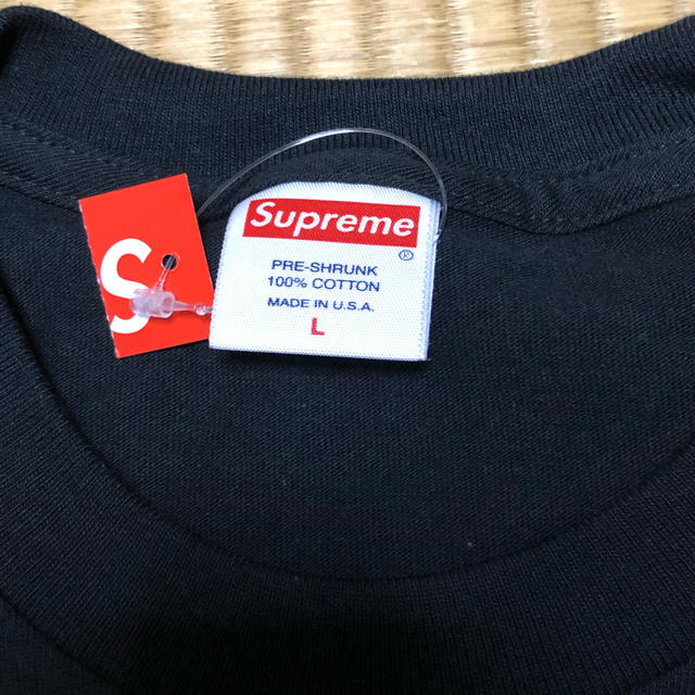 Supreme(シュプリーム)のSupreme Shop Tee Black 黒　Lサイズ メンズのトップス(Tシャツ/カットソー(半袖/袖なし))の商品写真