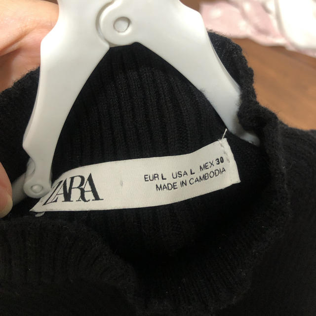 ZARA(ザラ)のzara バイカラーニット レディースのトップス(ニット/セーター)の商品写真