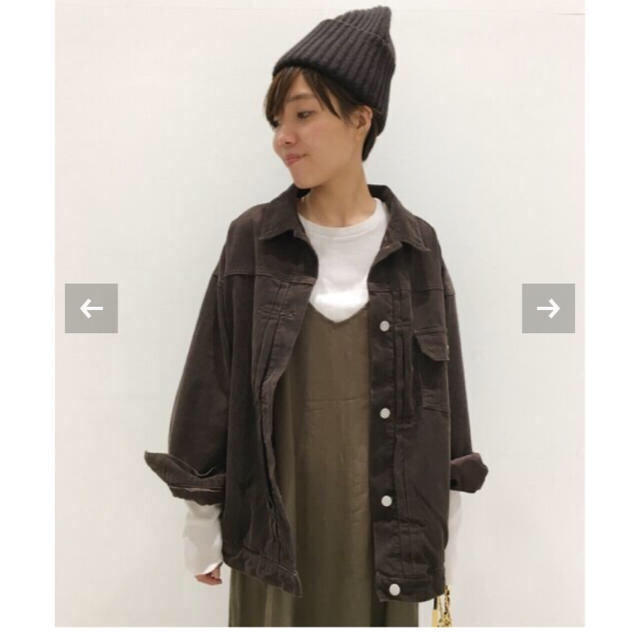 L'Appartement DEUXIEME CLASSE(アパルトモンドゥーズィエムクラス)の新品　REMI RELIEF/レミレリーフ　Corduloy Jacket レディースのジャケット/アウター(ブルゾン)の商品写真