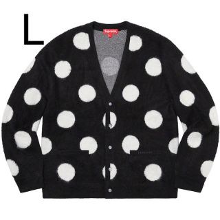 シュプリーム(Supreme)のsupreme Brushed Polka Dot Cardigan(カーディガン)