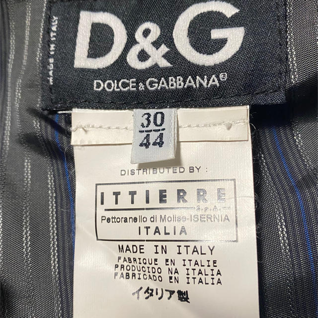 D&G(ディーアンドジー)の美品　D&G  Gジャン メンズのジャケット/アウター(Gジャン/デニムジャケット)の商品写真