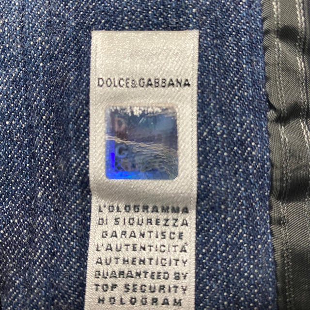 D&G(ディーアンドジー)の美品　D&G  Gジャン メンズのジャケット/アウター(Gジャン/デニムジャケット)の商品写真