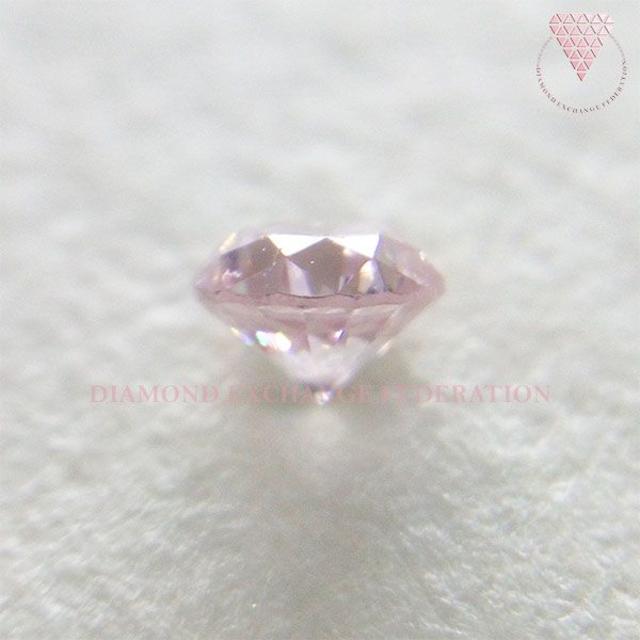 miko111様　0.101 ct F. Pink ピンク ダイヤモンド レディースのアクセサリー(リング(指輪))の商品写真