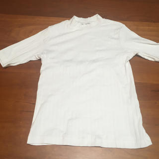 ムジルシリョウヒン(MUJI (無印良品))の無印良品　五分袖　タートルネック　S size(Tシャツ(半袖/袖なし))