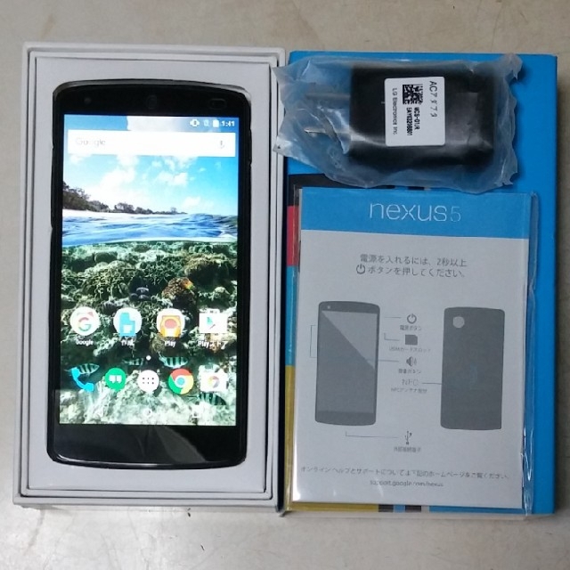 SIMフリー☆Google
Nexus 5 LG-D821 16GB