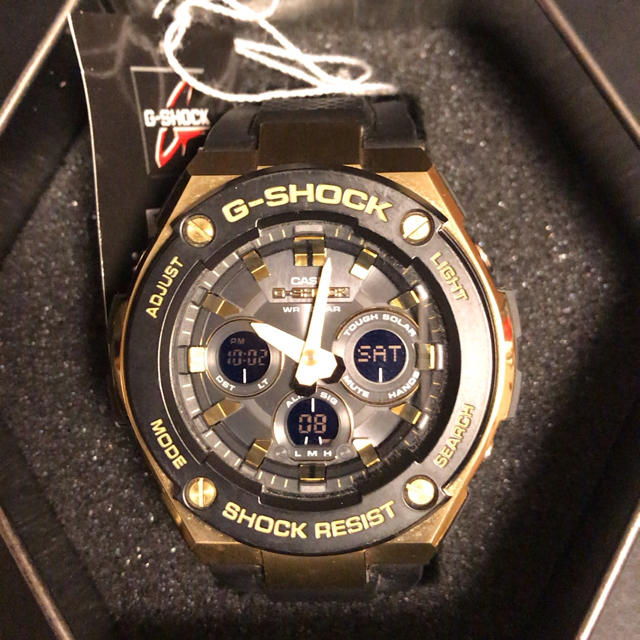 時計紳士腕時計　G SHOCK ソーラーGST-S300G