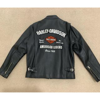 ハーレーダビッドソン(Harley Davidson)のハーレーダビットソン ライダースジャケット Lサイズ レザー(ライダースジャケット)