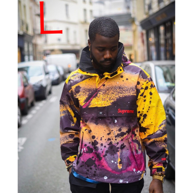 Supreme(シュプリーム)のSupreme GORE-TEX Anorak Rammellzee イエローL メンズのジャケット/アウター(ナイロンジャケット)の商品写真