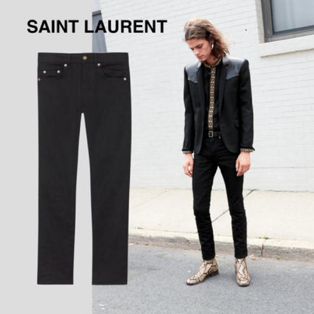 人気2023 Saint Laurent サンローラン スキニーデニムの通販 by よぴ's shop｜サンローランならラクマ