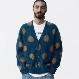 supreme 20ss Brushed Polka Dot Cardigan の通販 by ART LOVE