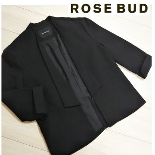 ローズバッド(ROSE BUD)のROSE BUD★黒ジャケット(テーラードジャケット)