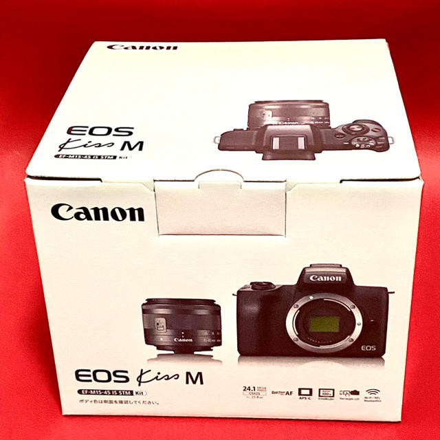 Canon - 【新品】EOS Kiss M EF-M15-45 IS STM レンズキット