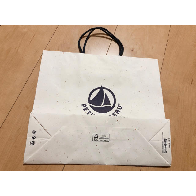 PETIT BATEAU(プチバトー)のプチバトー  ショップ袋  レディースのバッグ(ショップ袋)の商品写真