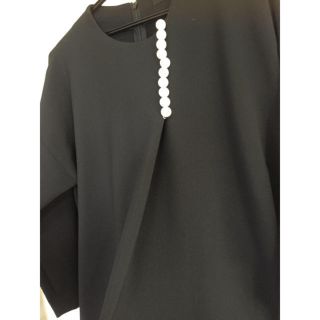 バーニーズニューヨーク(BARNEYS NEW YORK)のクロエ様専用　YOKO CHAN Pearl Tuck Dress(ひざ丈ワンピース)