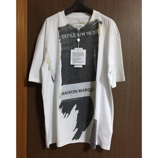 マルタンマルジェラ(Maison Martin Margiela)の19AW新品47%off メゾンマルジェラ デストロイ オーバーサイズ Tシャツ(Tシャツ/カットソー(半袖/袖なし))