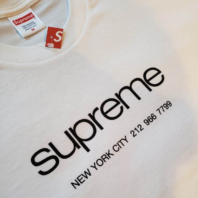 Supreme Shop Tee White M 1