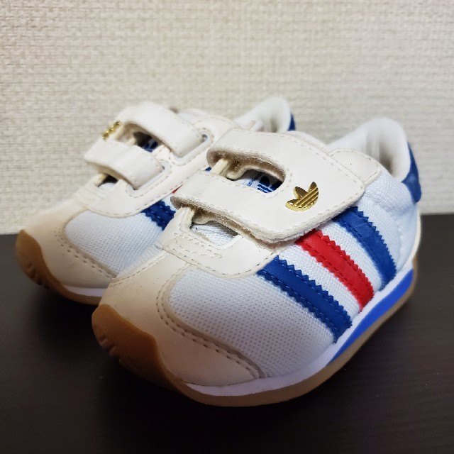 adidas(アディダス)の美品♡adidas　ベビーシューズ　12cm キッズ/ベビー/マタニティのベビー靴/シューズ(~14cm)(スニーカー)の商品写真