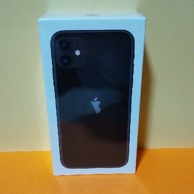 ほぼ新品】iPhone 11 64GBブラック SIMフリー-