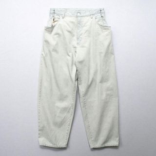 サンシー(SUNSEA)のstein EX WIDE HOOKED DENIM JEANS(デニム/ジーンズ)