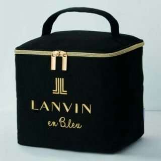 sweet1月号付録LANVIN en  Bleuマルチボックス(メイクボックス)