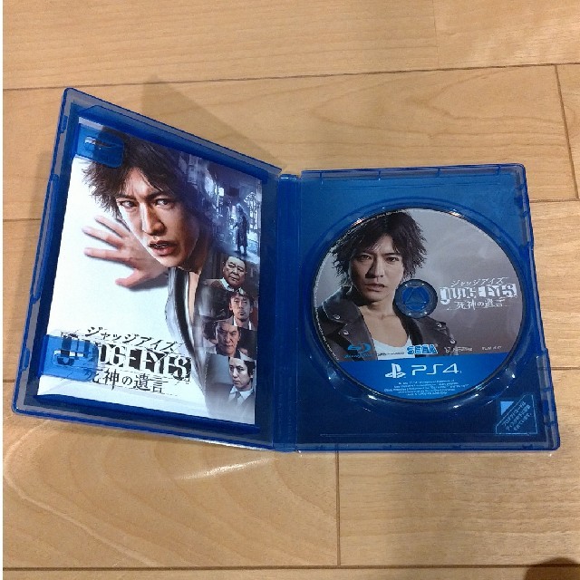 PlayStation4(プレイステーション4)のJUDGE EYES：死神の遺言 PS4 エンタメ/ホビーのゲームソフト/ゲーム機本体(家庭用ゲームソフト)の商品写真