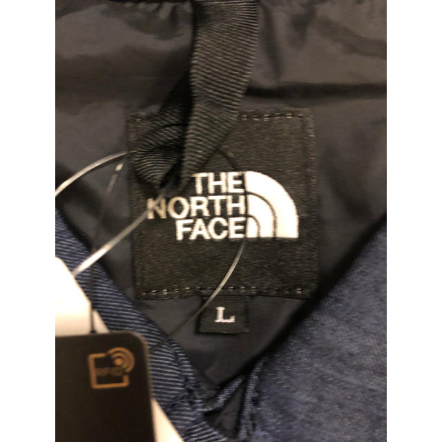 THE NORTH FACE(ザノースフェイス)のデニムコーチジャケット【L】送料込み メンズのジャケット/アウター(Gジャン/デニムジャケット)の商品写真