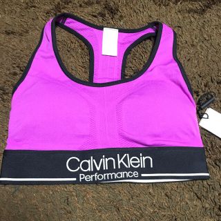 カルバンクライン(Calvin Klein)の値下げ　新品 カルバンクライン ブラトップ(ベアトップ/チューブトップ)