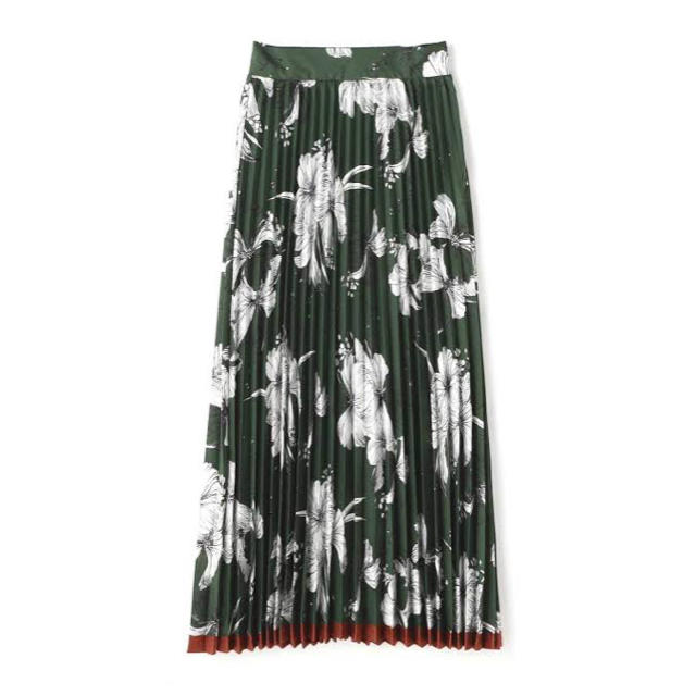 FREE'S MART(フリーズマート)のFREE’S❤裾ラインフラワープリーツスカート レディースのスカート(ロングスカート)の商品写真