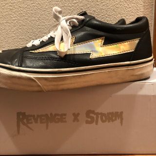 シュプリーム(Supreme)のrevenge storm スニーカー　黒(スニーカー)