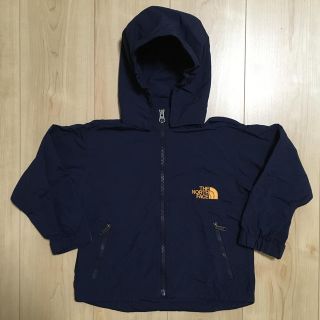 ザノースフェイス(THE NORTH FACE)の美品 ノースフェイス キッズ コンパクトジャケット ネイビー 100(ジャケット/上着)