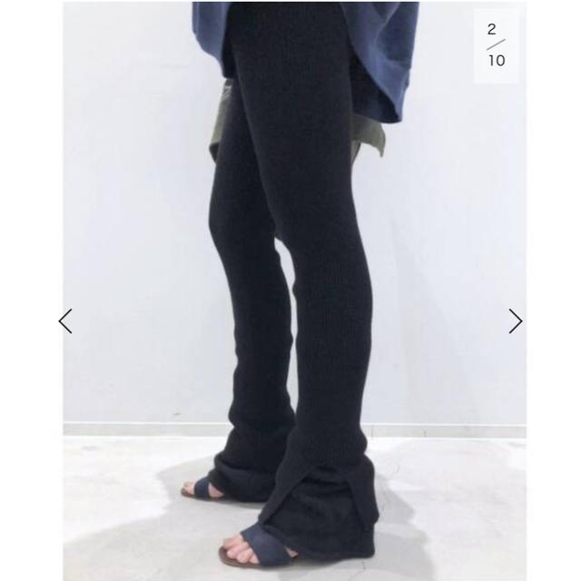 L'Appartement DEUXIEME CLASSE(アパルトモンドゥーズィエムクラス)のL'Appartement アパルトモン ◇ Slit Leggings レディースのレッグウェア(レギンス/スパッツ)の商品写真