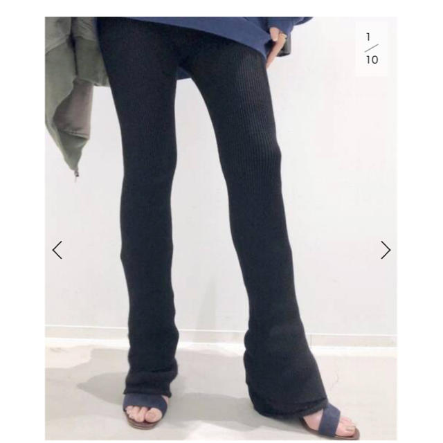 L'Appartement DEUXIEME CLASSE(アパルトモンドゥーズィエムクラス)のL'Appartement アパルトモン ◇ Slit Leggings レディースのレッグウェア(レギンス/スパッツ)の商品写真