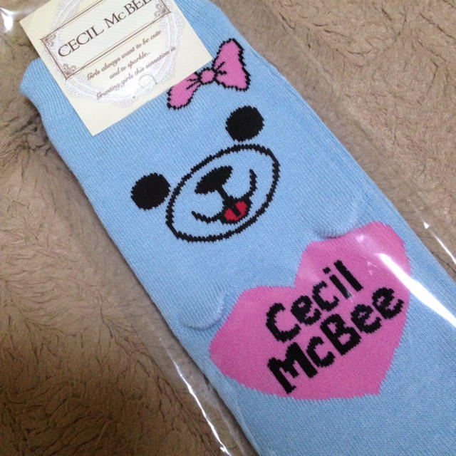 CECIL McBEE(セシルマクビー)のセシル♡ソックス レディースのレッグウェア(ソックス)の商品写真