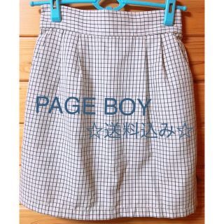 ページボーイ(PAGEBOY)の【12/15まで】PAGE BOY チェックスカート(ひざ丈スカート)