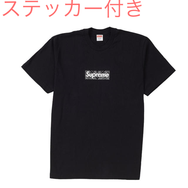 【M】Supreme Bandana Box Logo TeeBlackブラックサイズ