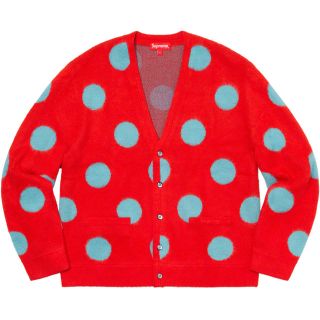 シュプリーム(Supreme)のSupreme Brushed Polka Dot Cardigan(カーディガン)