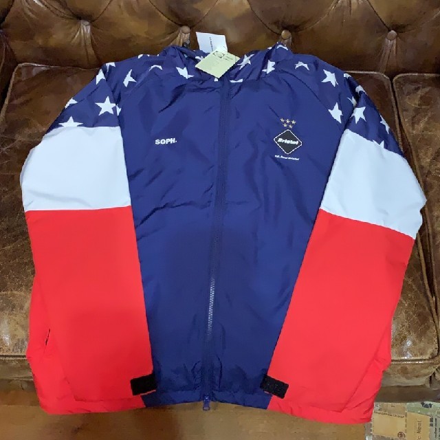 F.C.Real MULTI PATTERN JACKET M NAVY | vizoobras.com.br