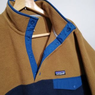 patagonia - 美品 メンズM パタゴニア シンチラ フリース スナップT ...