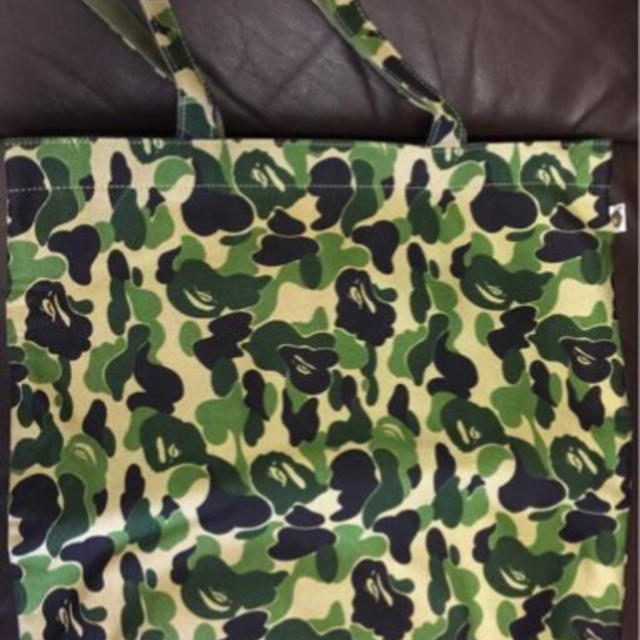 45cmx41cm正規品A BATHING APE エイプ リバーシブル トート バッグ 非売品