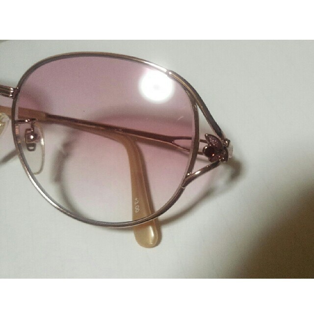 【専用出品 】Carat  Varentio老眼鏡+3.00パープル レディースのファッション小物(サングラス/メガネ)の商品写真