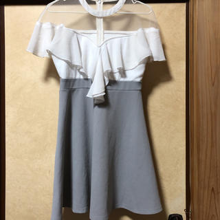 デイジーストア(dazzy store)のシースルー×フリル+Aライン　ドレス(ナイトドレス)