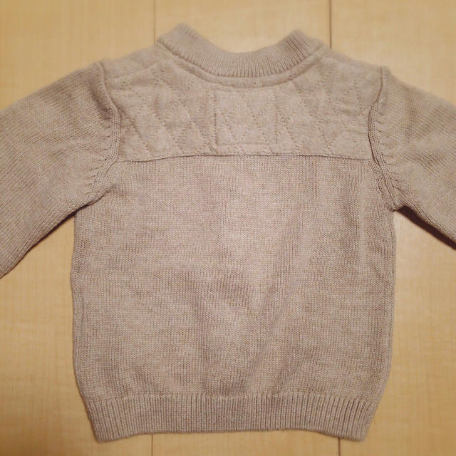 ZARA KIDS(ザラキッズ)のニットブルゾン キッズ/ベビー/マタニティのベビー服(~85cm)(ニット/セーター)の商品写真