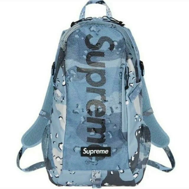 Supreme 20SS Backpack カモ 青