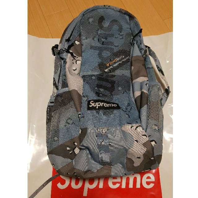 Supreme(シュプリーム)のSupreme 20SS Backpack カモ 青 メンズのバッグ(バッグパック/リュック)の商品写真