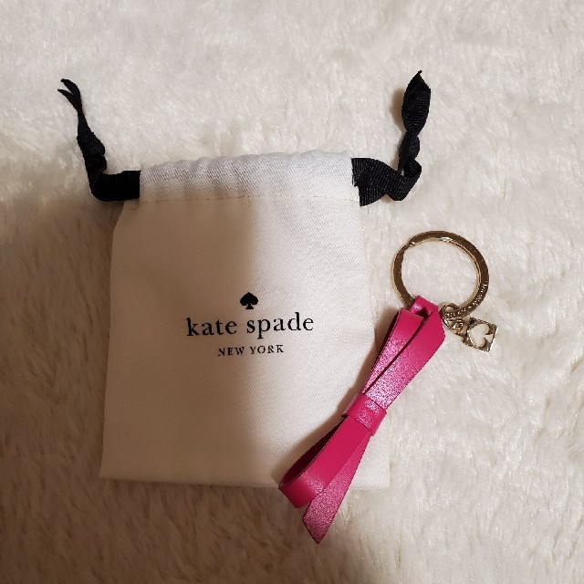 kate spade new york(ケイトスペードニューヨーク)の●kate spade●キーホルダー・キーリング●中古品● レディースのファッション小物(キーホルダー)の商品写真