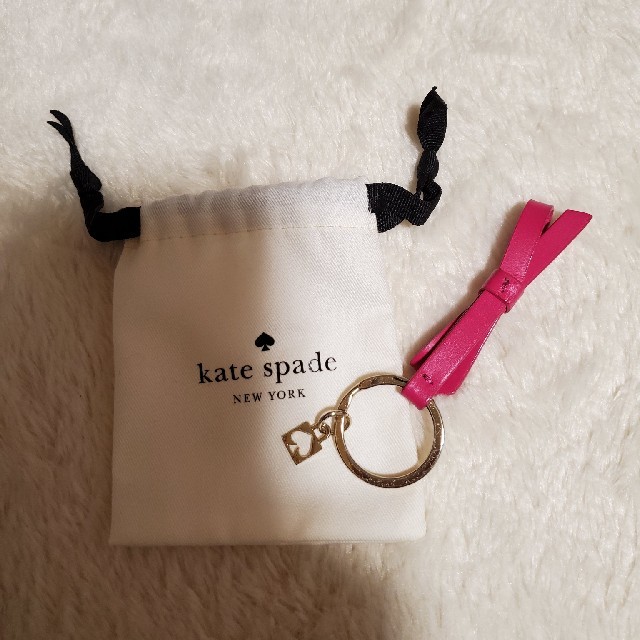 kate spade new york(ケイトスペードニューヨーク)の●kate spade●キーホルダー・キーリング●中古品● レディースのファッション小物(キーホルダー)の商品写真