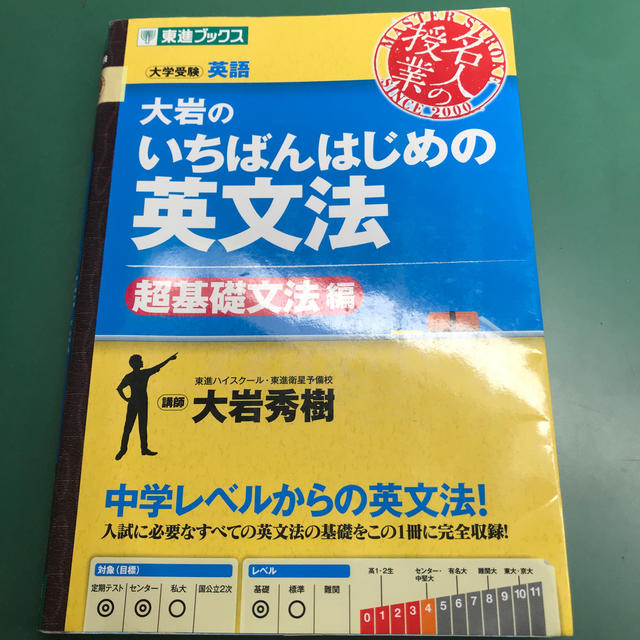 大岩のいちばんはじめの英文法 大学受験英語 超基礎文法編 エンタメ/ホビーの本(語学/参考書)の商品写真