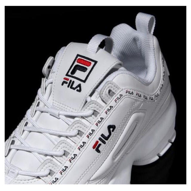 FILA スニーカー　白　ホワイト　25cm レディース 2