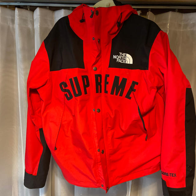 Supreme north face アーチロゴマウンテンパーカ Mサイズ-