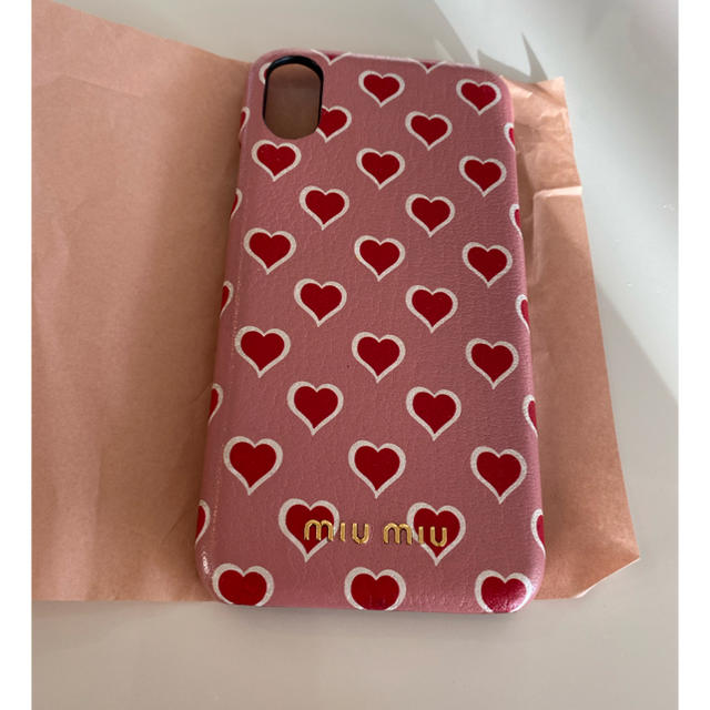 100％本物保証！ 専用miumiu iPhone Xケース aspac.or.jp